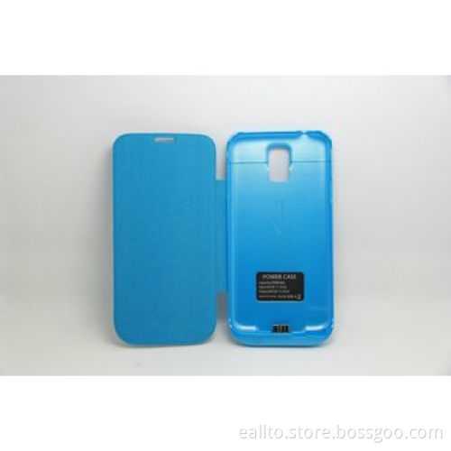 Mobile power charger for smart cover case for samsung galaxy s5